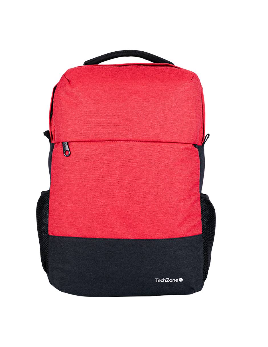 Backpack TechZone TZ21LBP07-N 15.6 Pulgadas - Compartimientos Múltiples y Asas Reforzadas Imagen principal del producto
