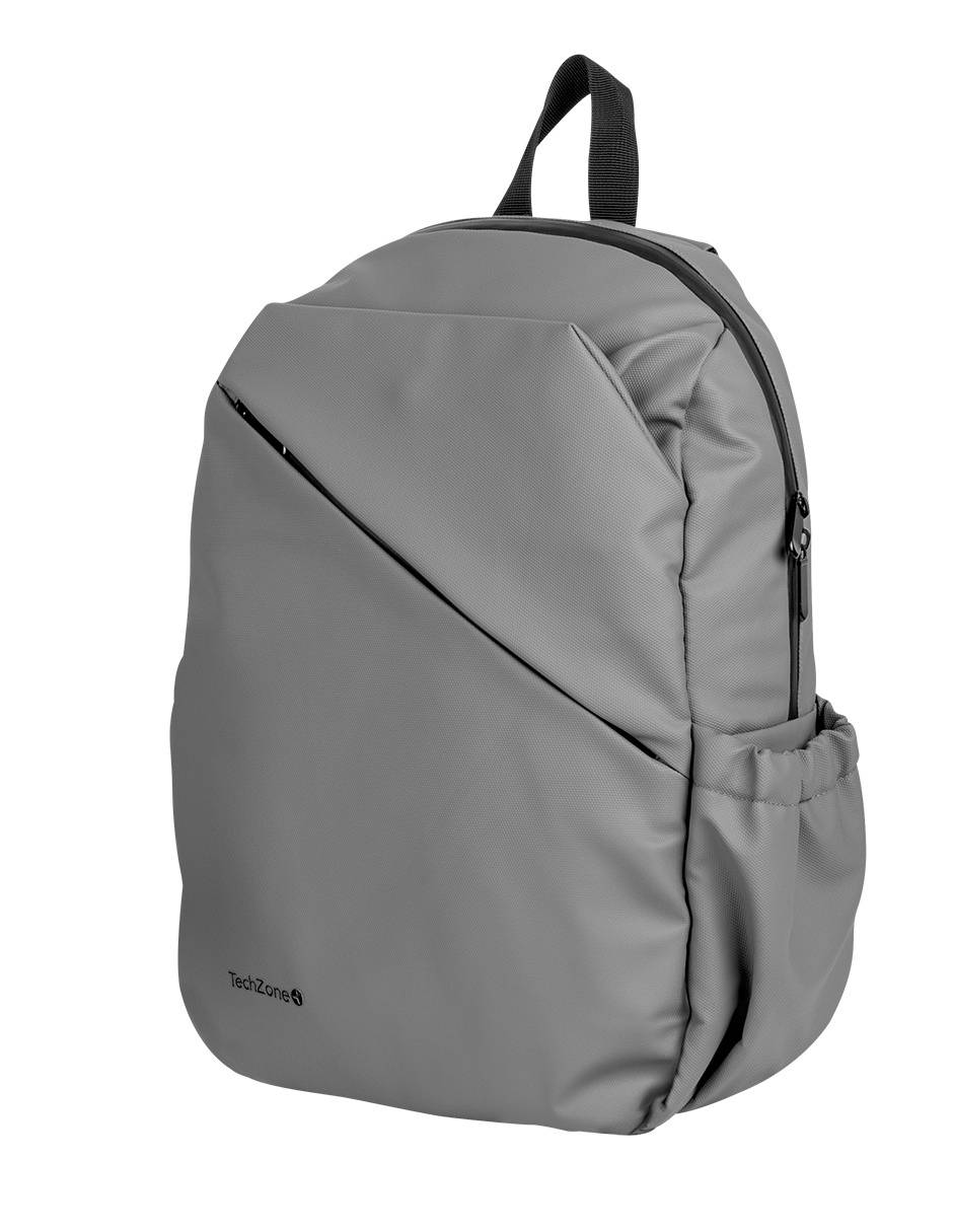 Backpack TECHZONE TZLBP29-G 16" - Resistente a Salpicaduras, Gris Imagen principal del producto