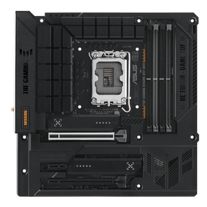 Tarjeta Madre ASUS TUF Gaming B760M-BTF WiFi - PCIe 5.0, DDR5, LGA1700 Imagen principal del producto