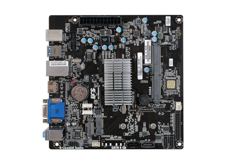 Motherboard ECS GLKD-I2-N4020 - Procesador 2.80GHz, DDR4, Video UHD Integrado Imagen principal del producto