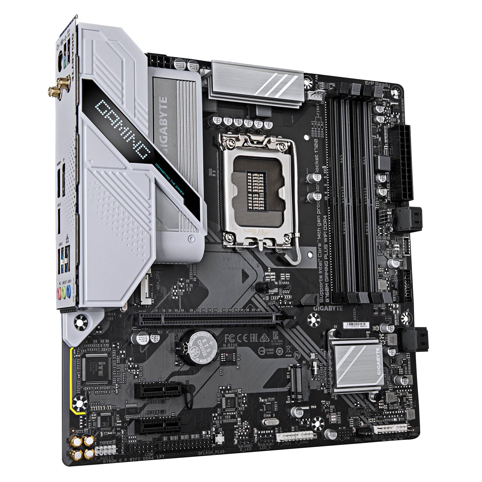Tarjeta Madre Gigabyte B760M G P WiFi DDR4 - Micro-ATX, LGA 1700, WiFi Imagen principal del producto
