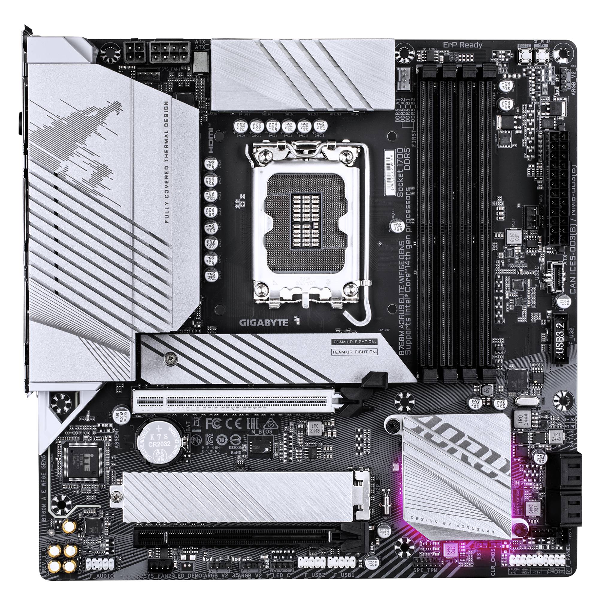 Motherboard GIGABYTE B760M A ELITE GEN5 - DDR5, LGA1700, PCIe Gen5