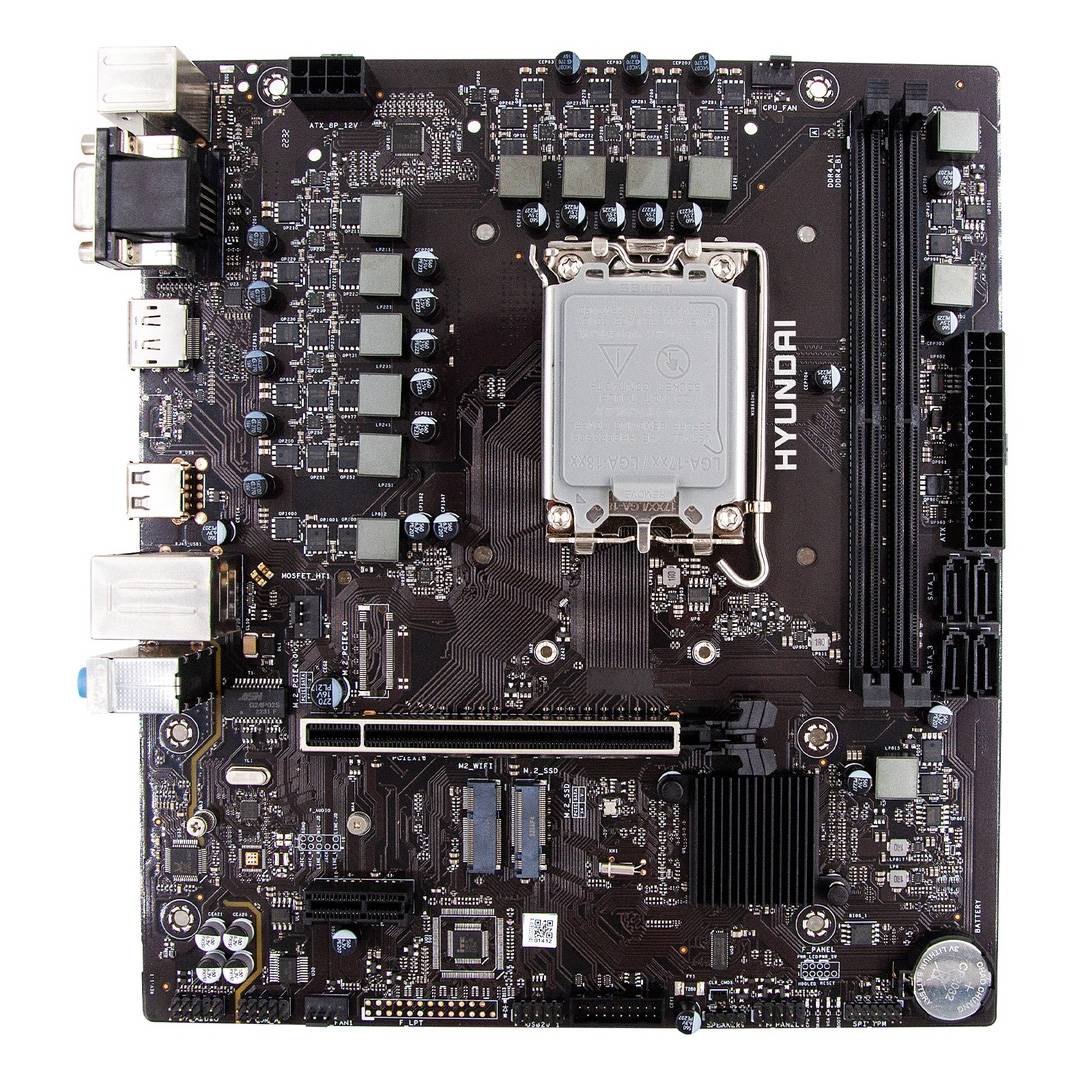 Motherboard HYUNDAI HTH610A01 - DDR4, LGA1700, Micro ATX Imagen principal del producto