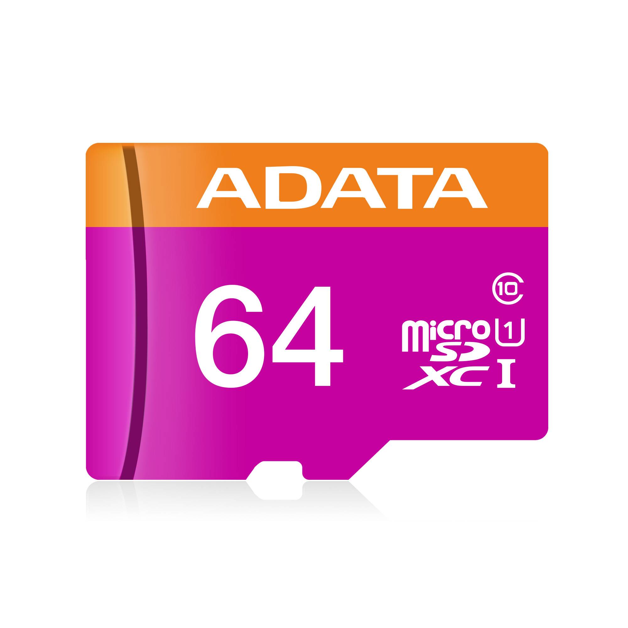 Memoria Micro SD ADATA UHS-I U1 64GB - Lectura 30MB/s, Negro Imagen principal del producto