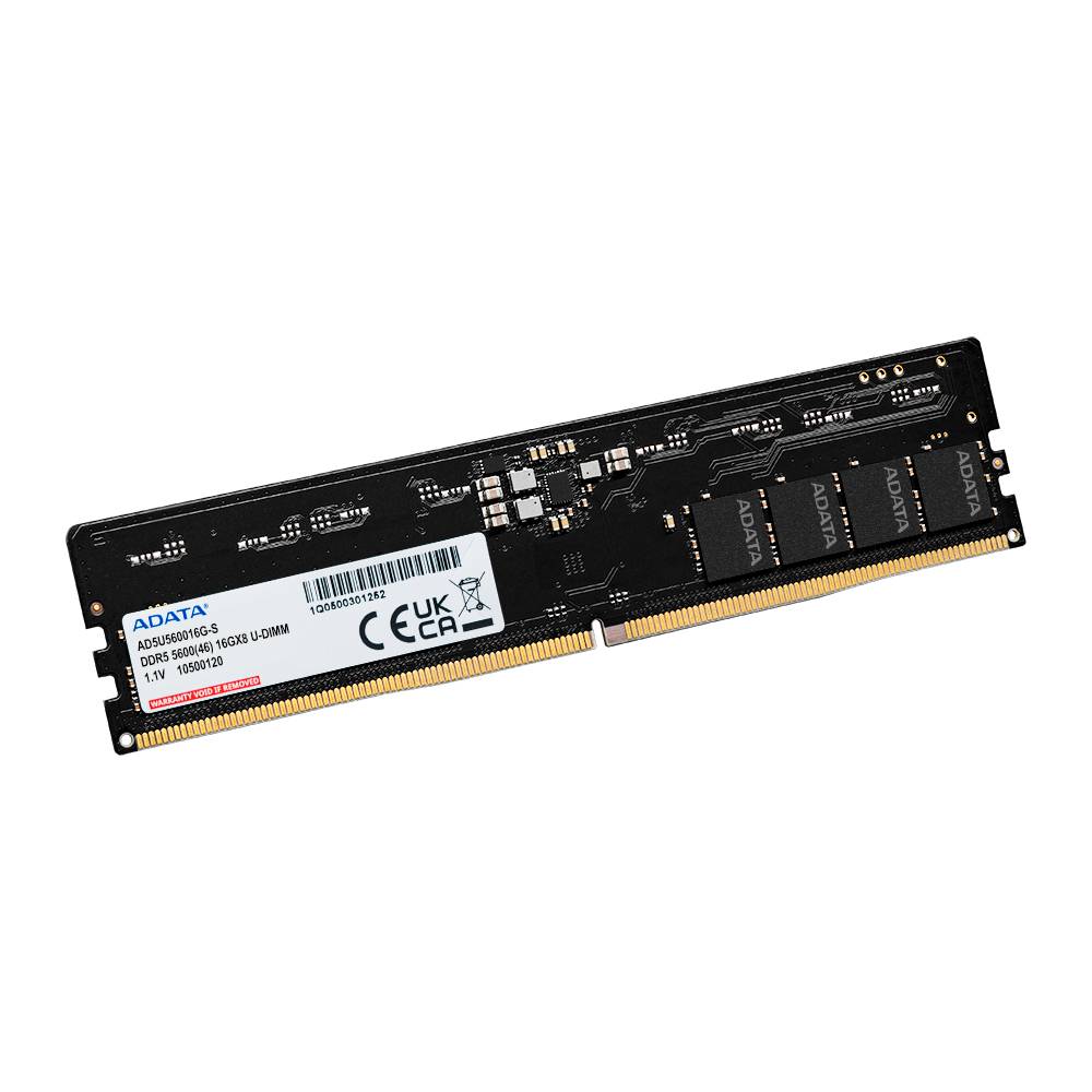 Memoria RAM ADATA DDR5 16GB UDIMM 5600MHz - Alto Rendimiento