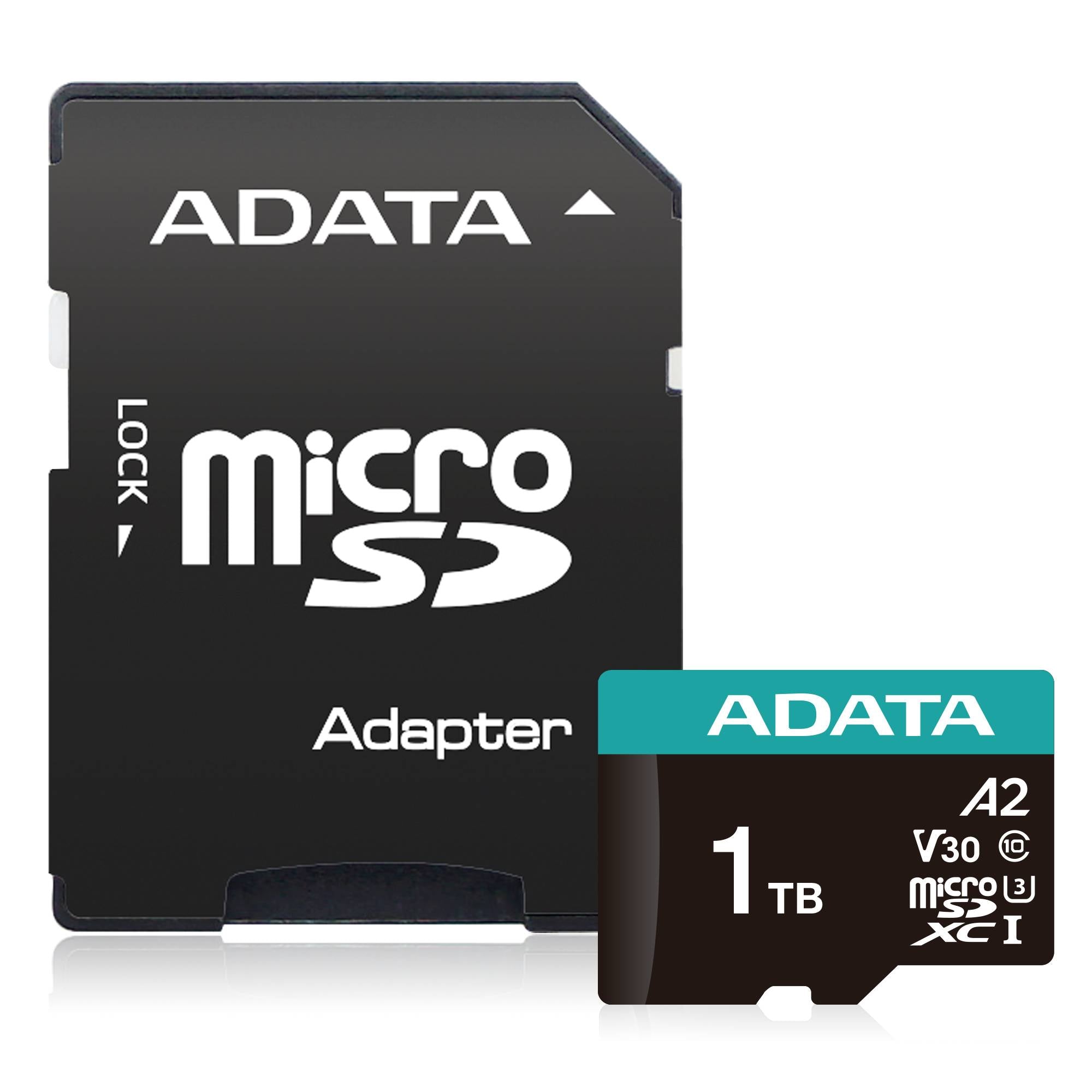 Micro SD ADATA Premier Pro 1TB UHS-I U3 V30 - Velocidad 100MB/s Imagen principal del producto