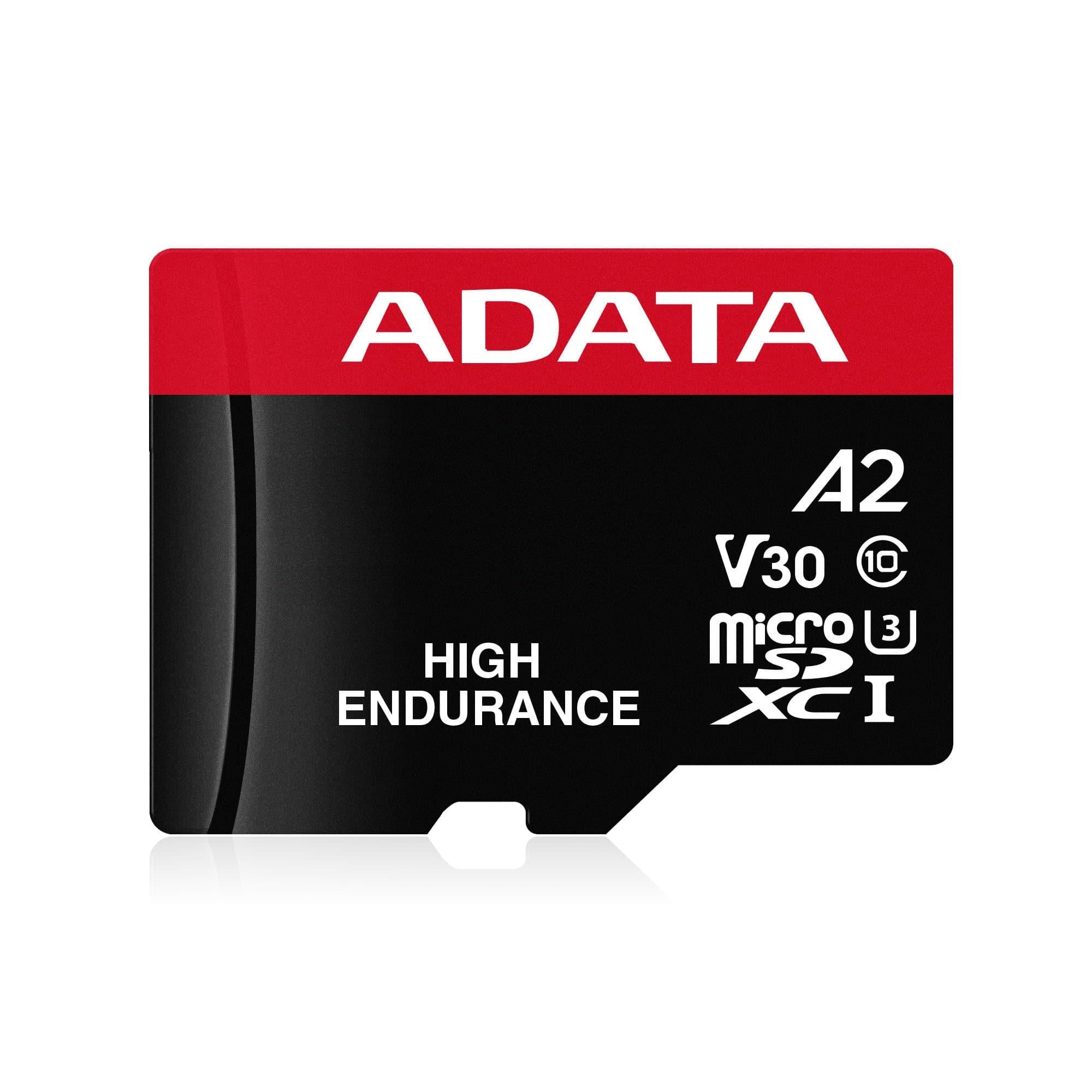 Micro SD ADATA High Endurance 64GB - UHS-I U3 V30, Alta Durabilidad Imagen principal del producto