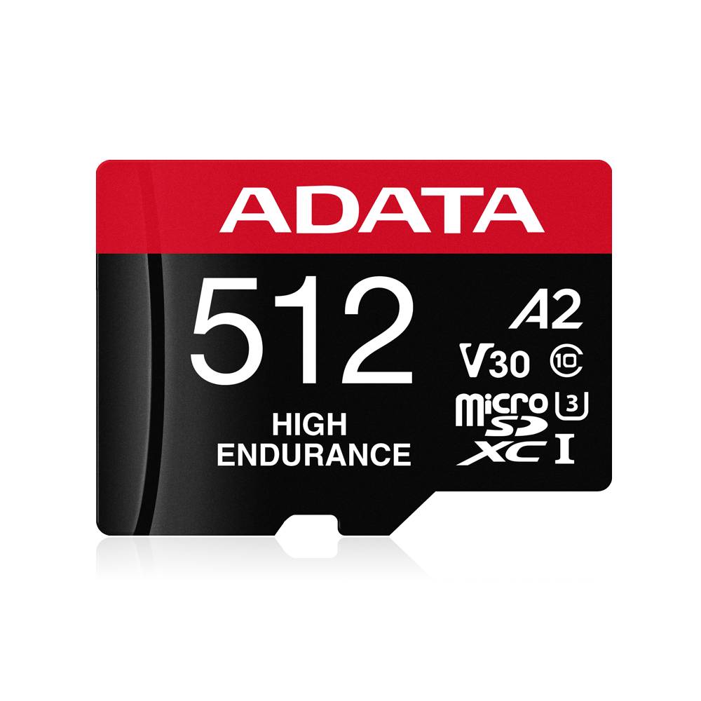 Micro Secure Digital ADATA High Endurance 512GB - microSDXC UHS-I U3 V30 Imagen principal del producto