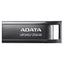 Memoria USB ADATA UR340 256GB USB 3.2 Gen 1 - Diseño sin tapa metálico negro