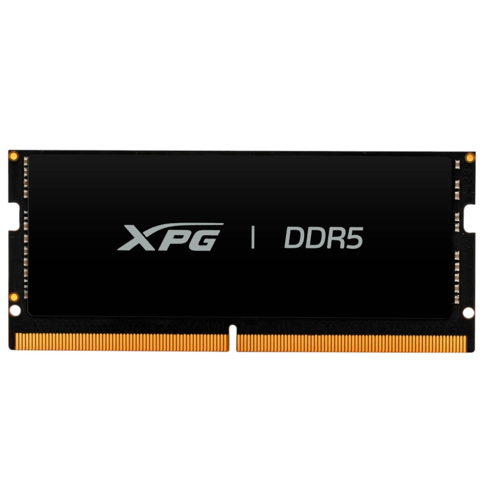 Memoria RAM ADATA XPG HUNTER DDR5 32GB SODIMM 5600MT/s Negro Imagen principal del producto