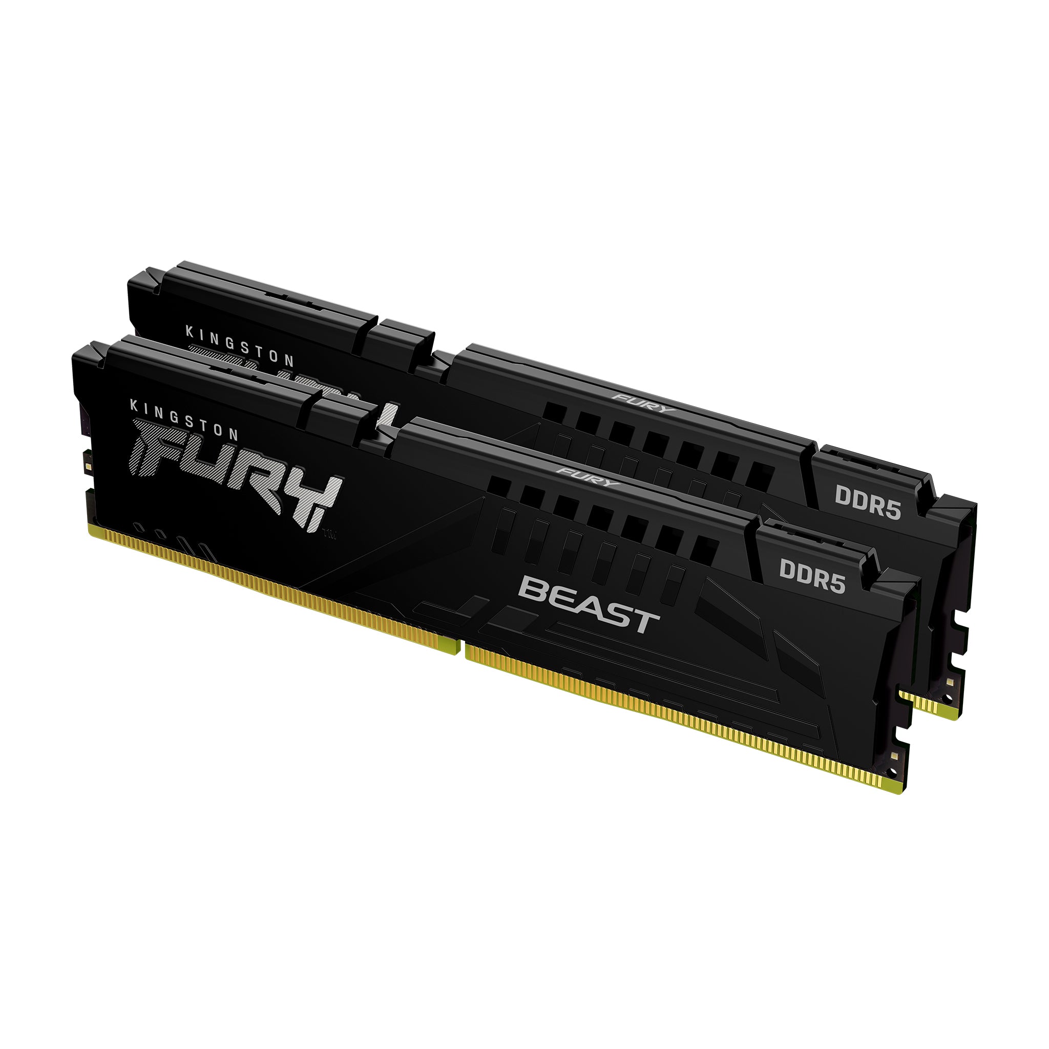 Memoria RAM Kingston FURY BEAST DDR5 16GB 5600MT/s - Kit 2x8GB Negro Imagen principal del producto