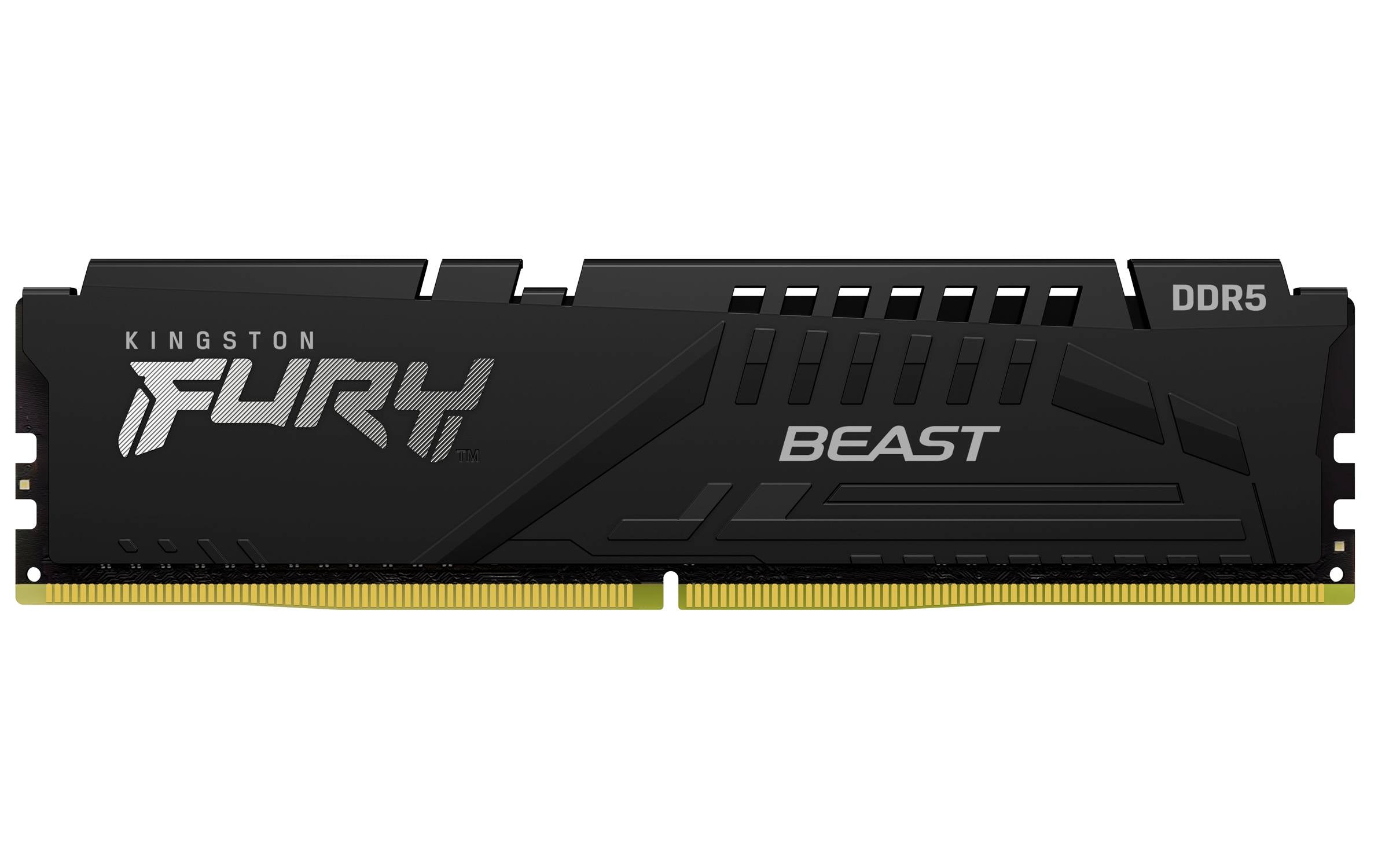 Memoria RAM Kingston FURY BEAST EXPO DDR5 32GB 6000MT/s - Alto Rendimiento Imagen principal del producto