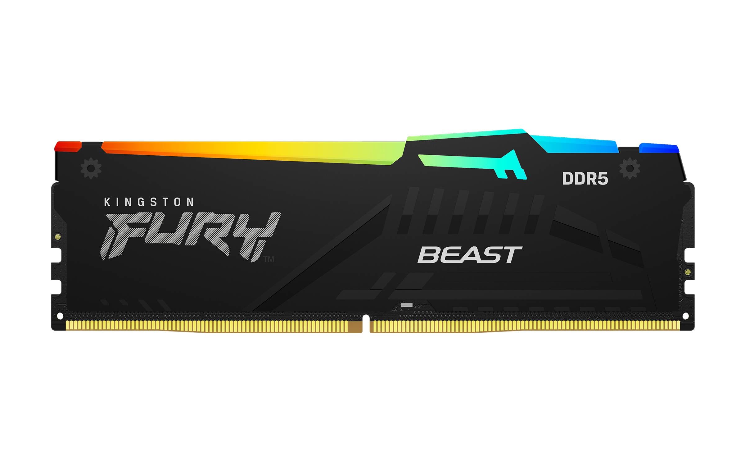 Memoria RAM Kingston FURY BEAST RGB DDR5 16GB 6000MT/s - Gaming de Alto Rendimiento
