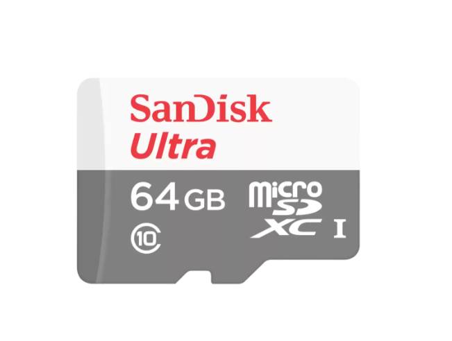Tarjeta microSDXC SanDisk Ultra 64GB - UHS-I, hasta 170MB/s Imagen principal del producto