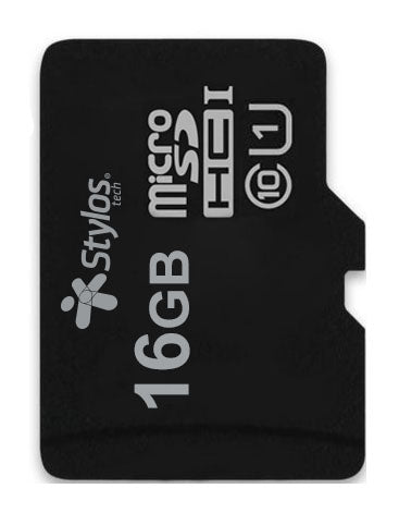 Memoria Micro SD 16GB Stylos STMSDS2B - Almacenamiento Portátil Imagen principal del producto