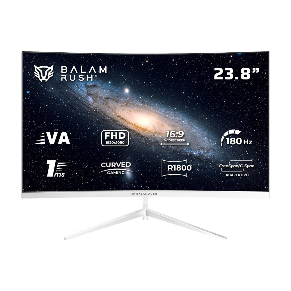 Monitor Gaming Balam Rush MAG24Y 23.8" Curvo 180Hz - Panel VA Imagen principal del producto