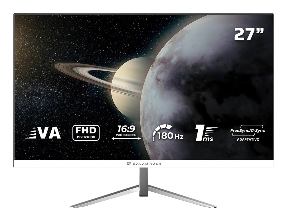 Monitor Gaming Balam Rush TITAN MTG27Y 27 Pulgadas 180Hz FreeSync G-Sync