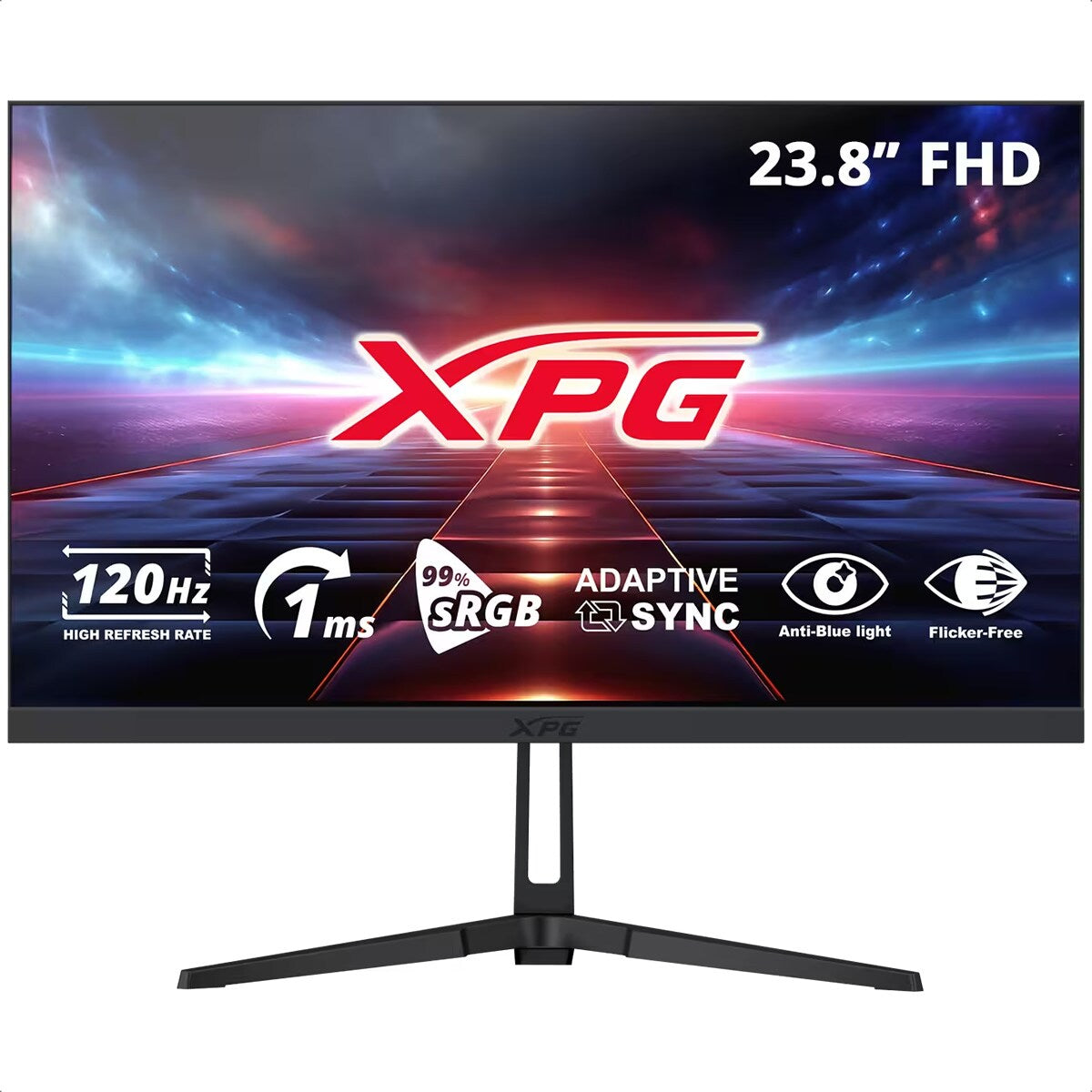 Monitor Gaming XPG RIFT R24F2 24 Pulgadas 120Hz - 1ms, Full HD, Negro Imagen principal del producto