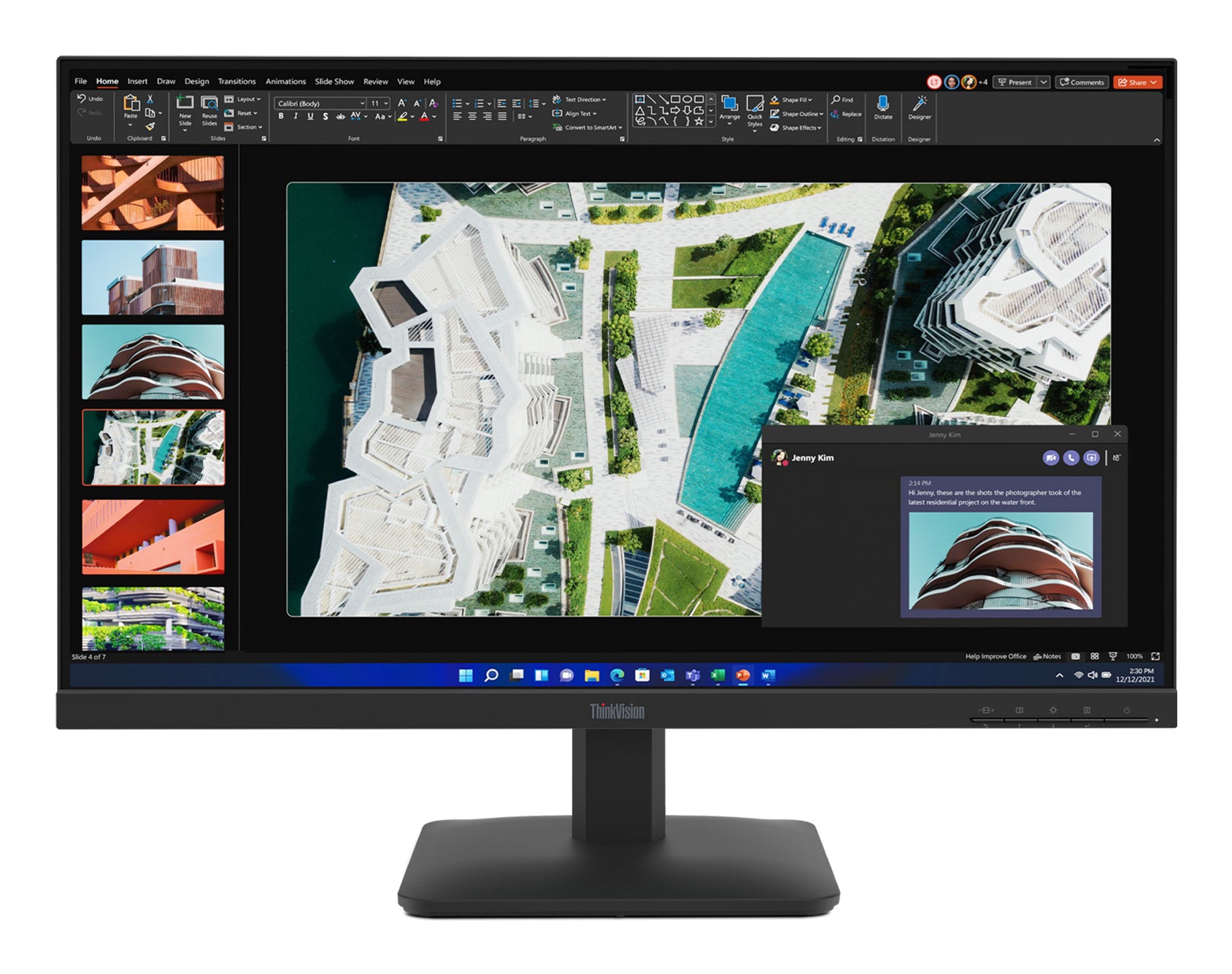 Monitor Lenovo ThinkVision S27-4e 27 Pulgadas - HDMI, VGA, 4ms