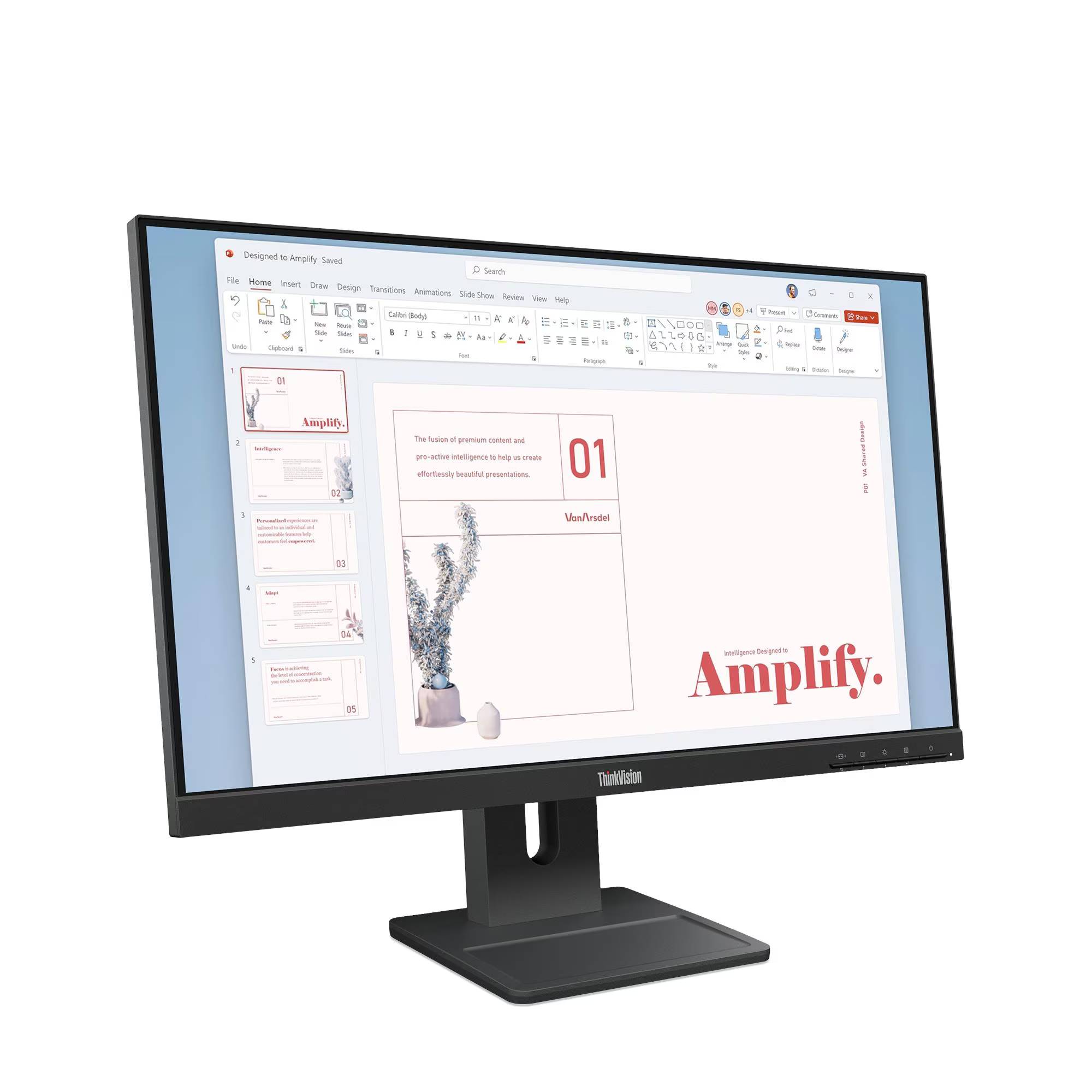 Monitor Lenovo Thinkvision E24-40 24 Pulgadas Full HD - Pantalla IPS, HDMI Imagen principal del producto