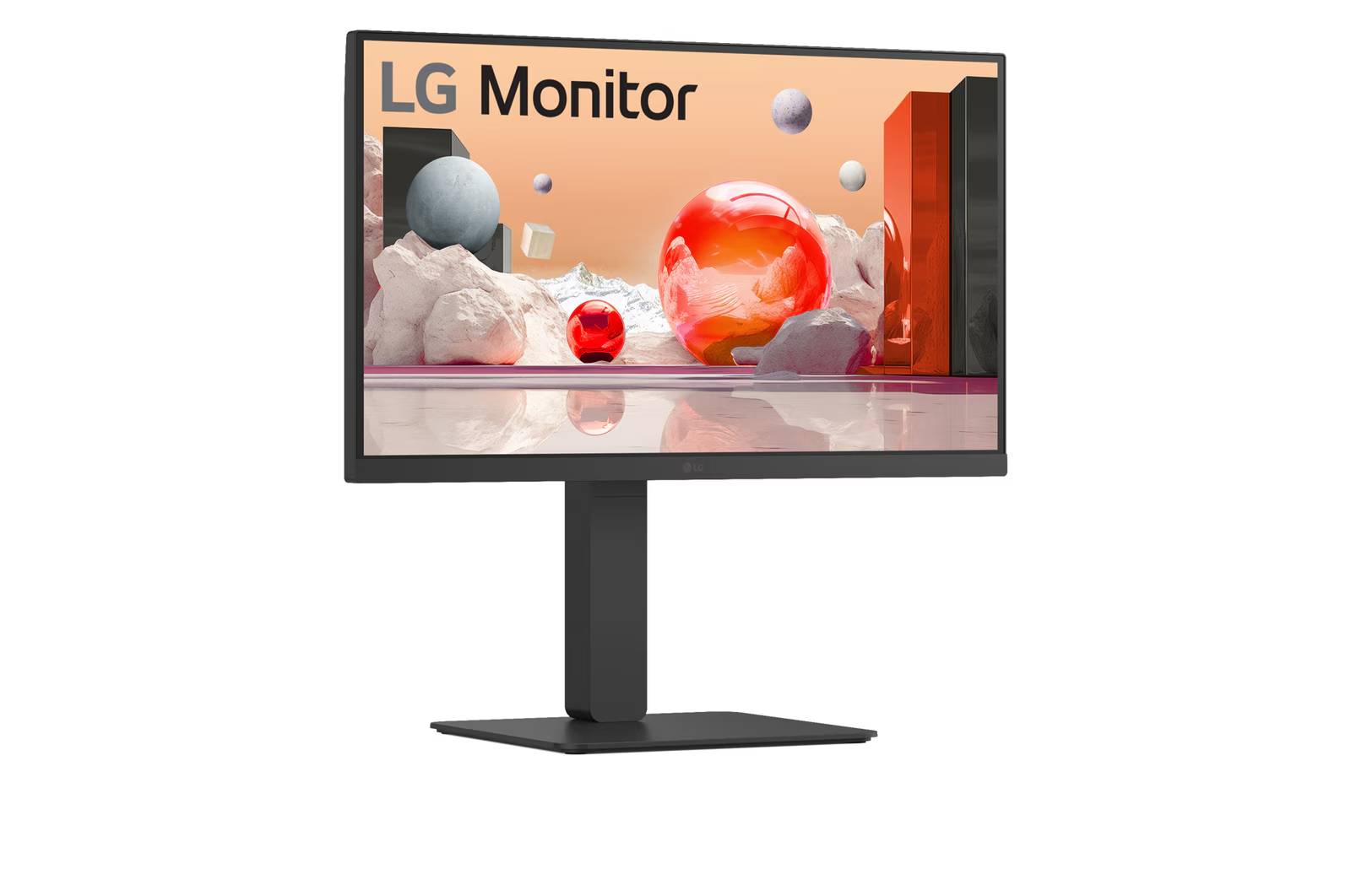 Monitor LG 24BA650-B 24 Pulgadas Full HD IPS - USB Tipo-C, Altavoces, Soporte Ajustable Imagen principal del producto