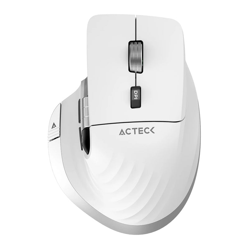 Mouse Inalámbrico Vertical ACTECK MI780 - Ergonómico Profesional con Scroll Horizontal