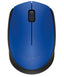 Mouse Logitech M170 Óptico Inalámbrico - USB 1000DPI Azul