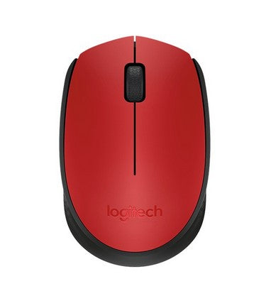Mouse Logitech M170 Óptico Inalámbrico - USB, 1000 DPI, Rojo Imagen principal del producto