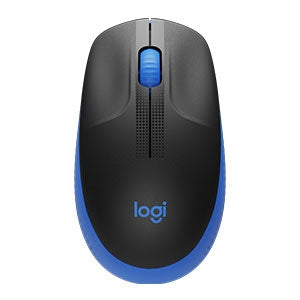 Mouse Logitech M190 Óptico Inalámbrico - USB, 1000 DPI, Azul