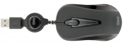 Mouse Mini Alambrico Retractil Perfect Choice EL-993346 - Optico 1000 DPI USB