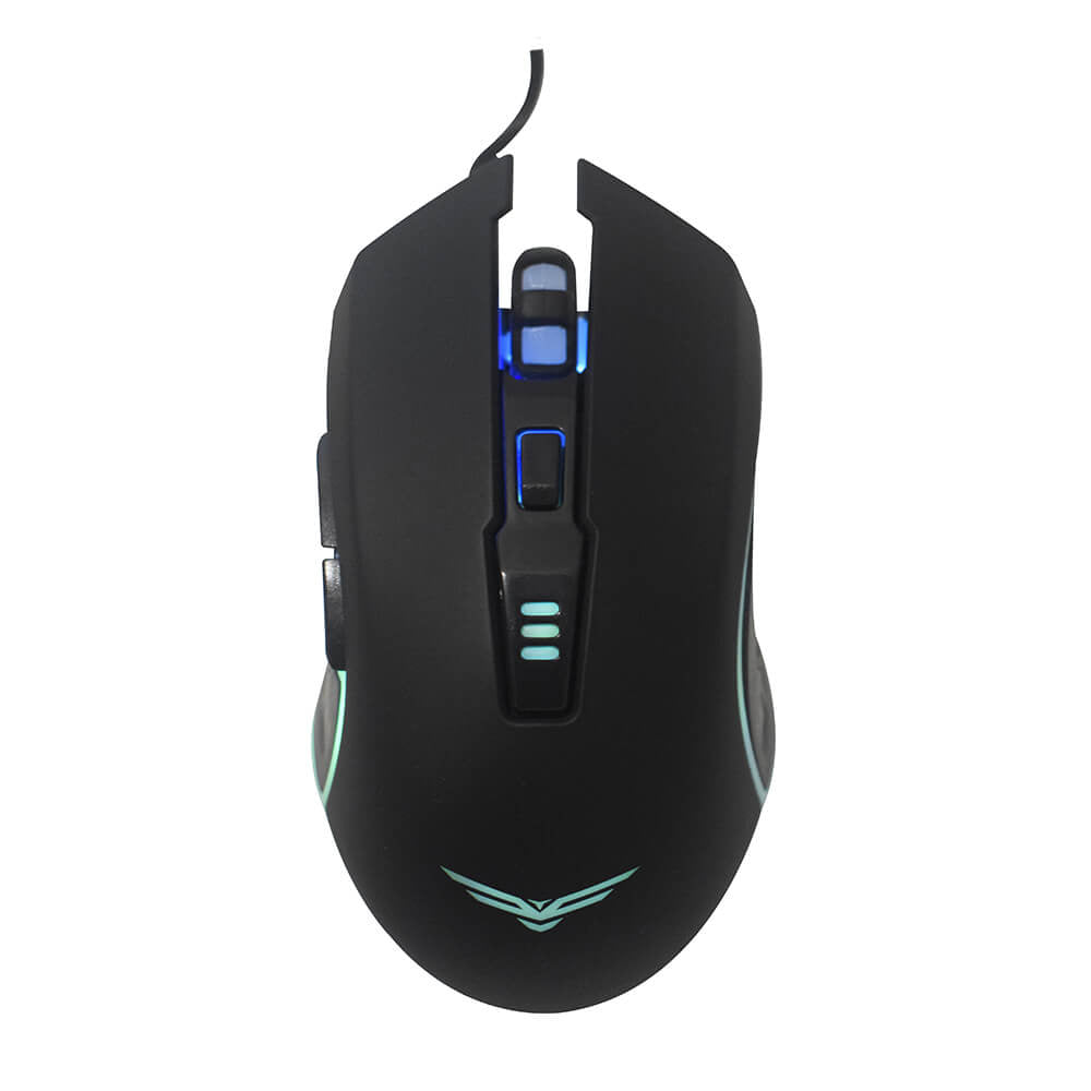 Mouse Gamer Naceb Horus NA-0937 - Alámbrico, 3200 DPI, Negro Imagen principal del producto