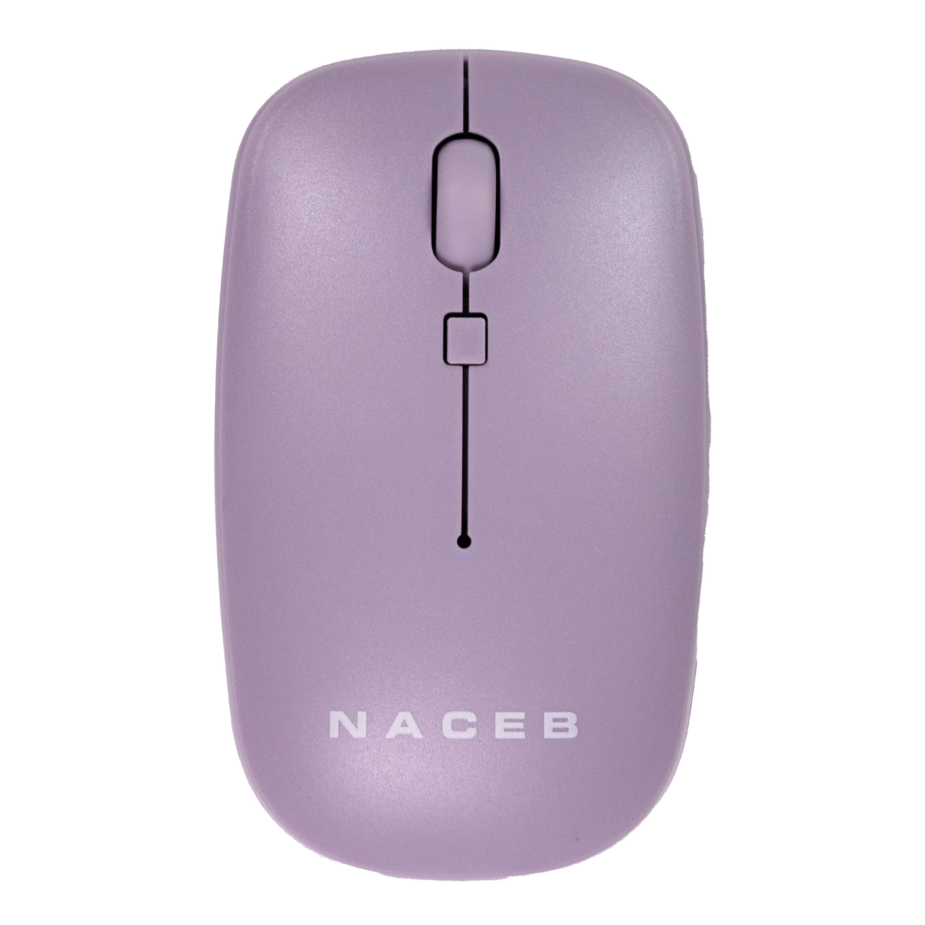 Mouse Naceb Slim Inalámbrico 2.4G NA-0136M - Compacto y Preciso