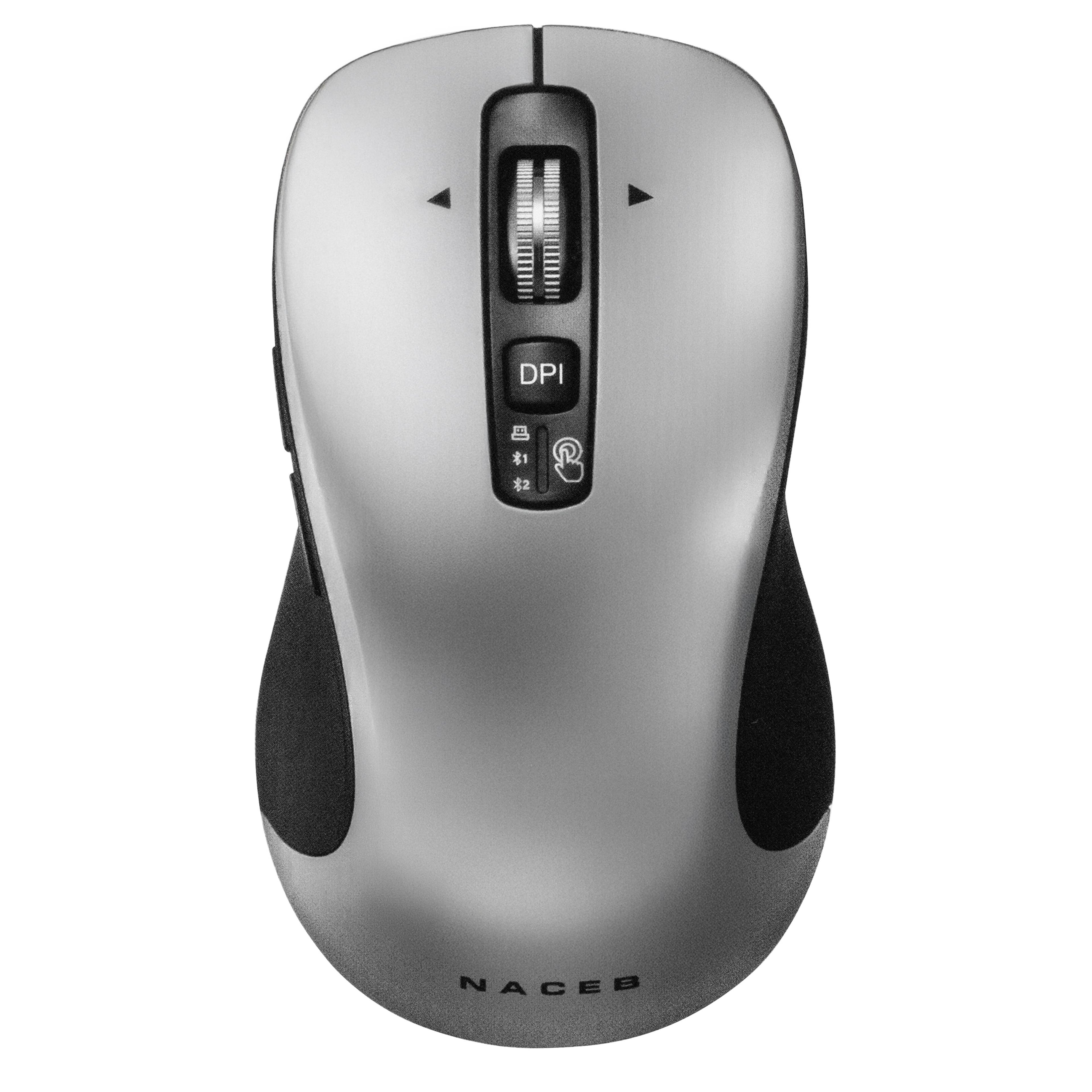 Mouse Naceb Infinity Essencial ES1 Inalámbrico Gris - Conexión Inalámbrica