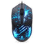 Mouse USB RGB BROBOTIX 263939 - 1600 DPI, Iluminación LED, Negro