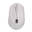 Mouse inalámbrico BROBOTIX 6000809 - Óptico 1000 DPI, Blanco