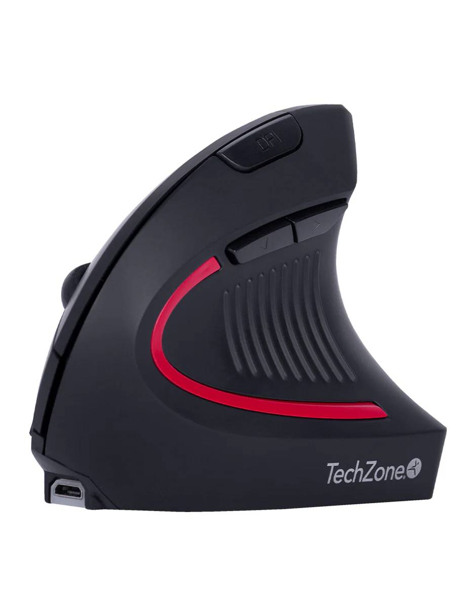 Mouse inalámbrico TECHZONE ERGONO 02 - Recargable y ergonómico Imagen principal del producto