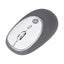 Mouse Inalámbrico Techzone Jelly Mate Grey - 1200DPI, 10m alcance