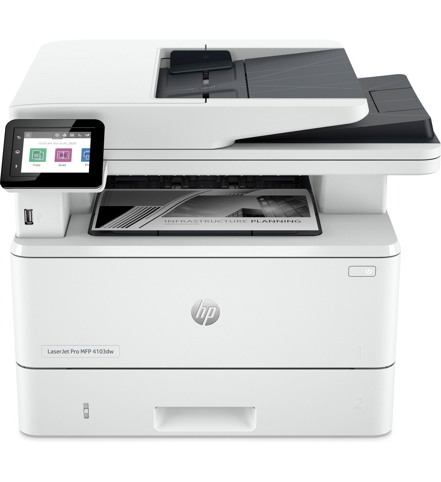Impresora Multifunción HP LaserJet Pro 4103FDW - 40 ppm, 1200x1200 DPI