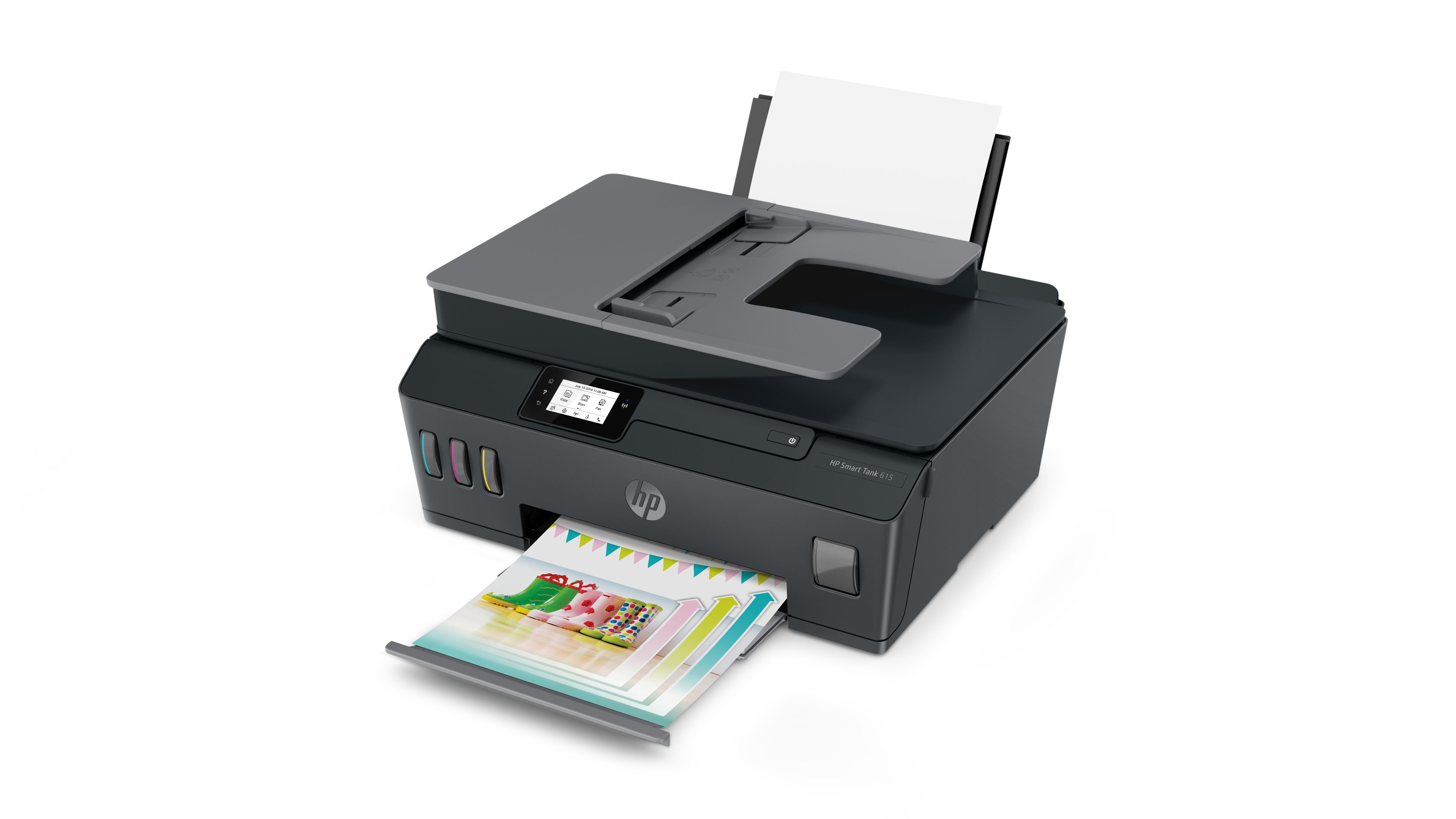 Impresora Multifunción HP Smart Tank 615 Inalámbrica - Inyección de tinta, 10 ppm Imagen principal del producto