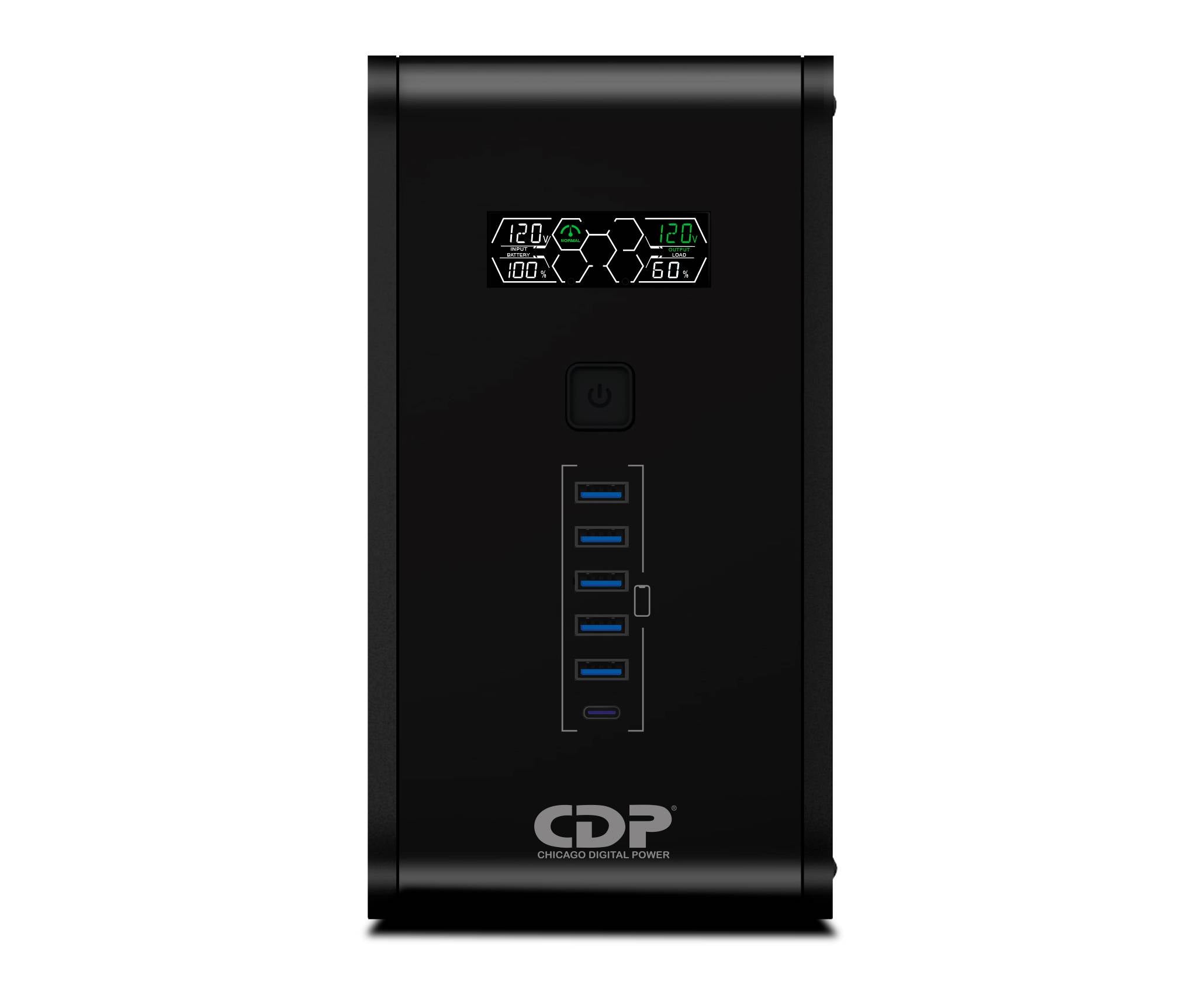 No Break CDP R-SMART1210 1200VA/720W - 10 Contactos Interactivo Imagen principal del producto