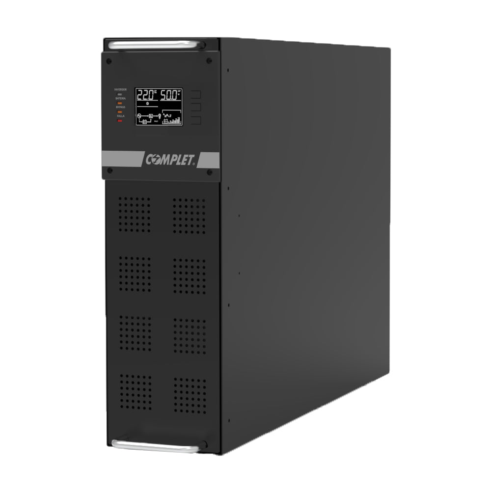 UPS COMPLET 2KT120M 2000VA - Doble Conversión, Senoidal, Alta Frecuencia