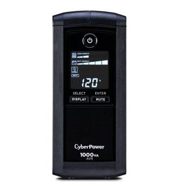 No-Break CyberPower CP1000AVRLCDa 1000 VA - 8 Horas de Autonomía