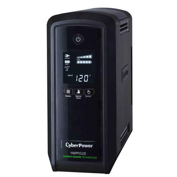 No-Break CyberPower CP1000PFCLCDa 1000 VA - 8 Horas Autonomía, 600W Imagen principal del producto