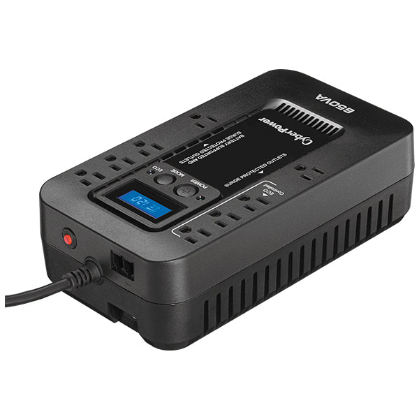 No-Break CyberPower EC650LCD 650 VA - 8 Horas Autonomía, Protección Hogar y Oficina Imagen principal del producto