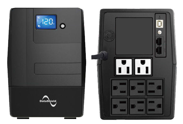 No Break DATASHIELD KS-1000 LCD 1000 VA - 6 Horas, 600W, Negro