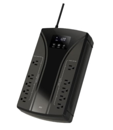No Break KOBLENZ 9022 USB 900 VA - Protección 460W, Negro