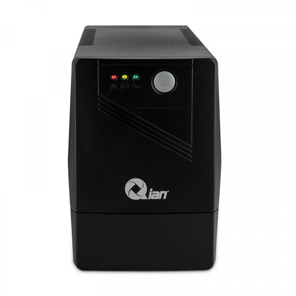 No Break UPS Qian QEI-500V-01 500VA - Protección de energía, 300W, Negro