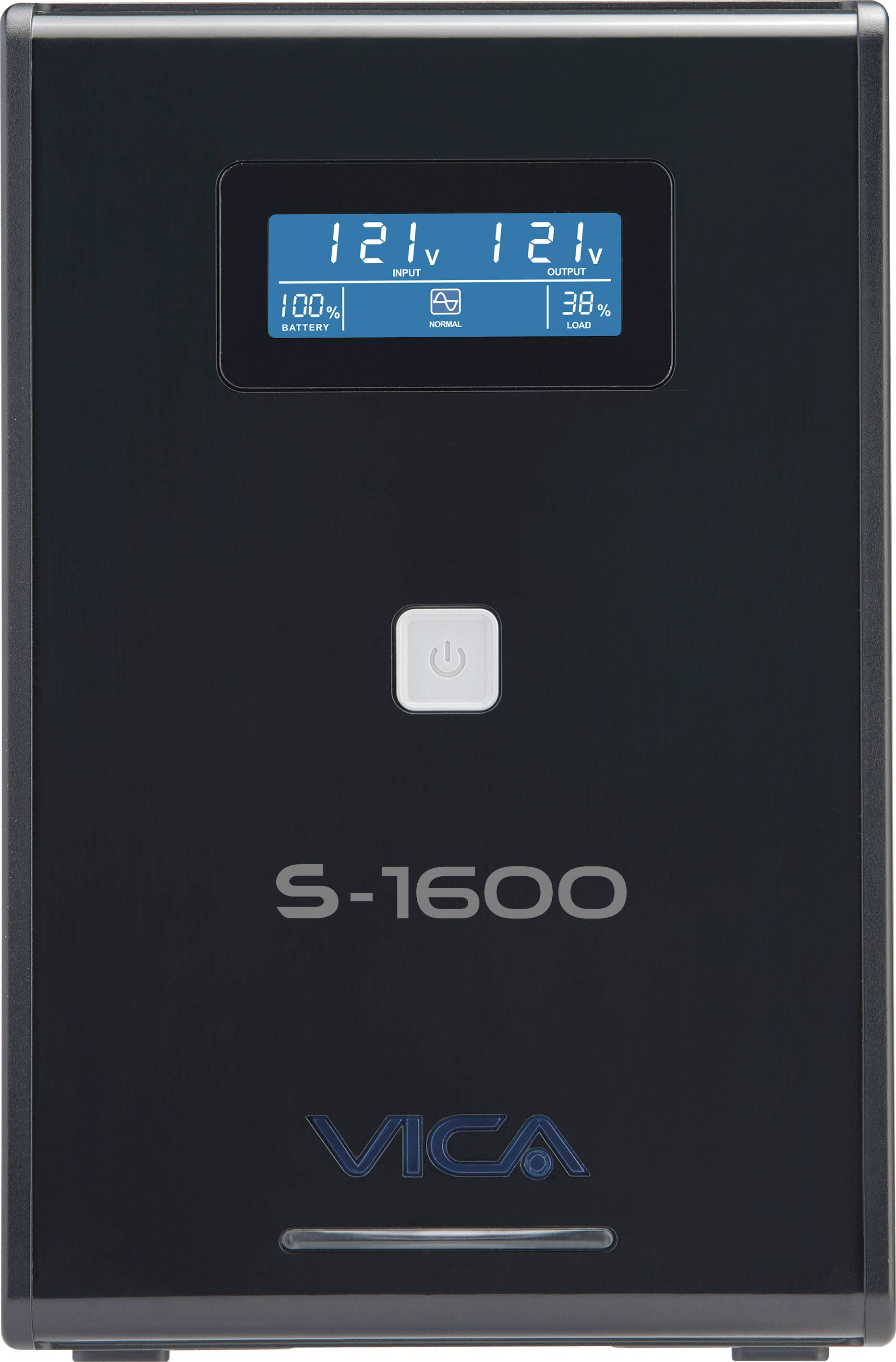 No Break VICA S1600 1600VA/900W - 10 Tomas y Pantalla LCD Imagen principal del producto