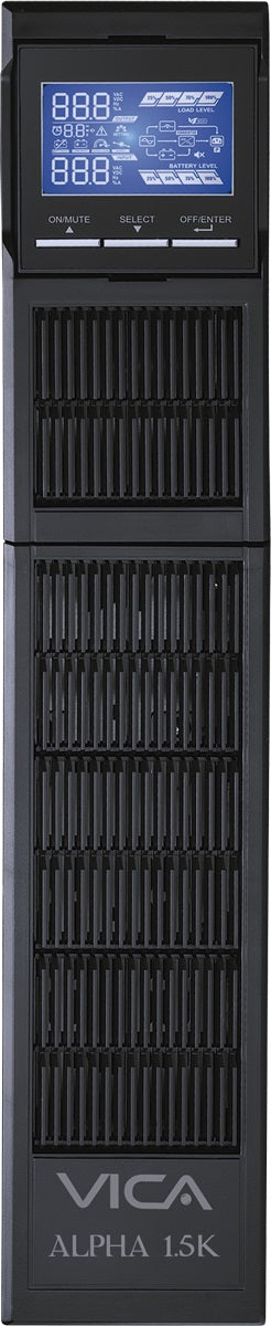 UPS VICA ALPHA 1.5K Doble Conversión Rack - 1500VA/1500W, 8 Salidas Protegidas Imagen principal del producto
