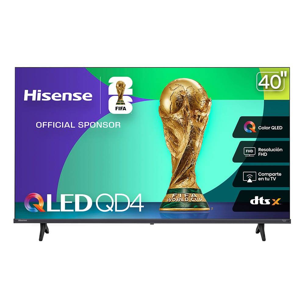 Televisor Hisense 40QD4QFM 40 Pulgadas QLED FHD - Fire Smart TV